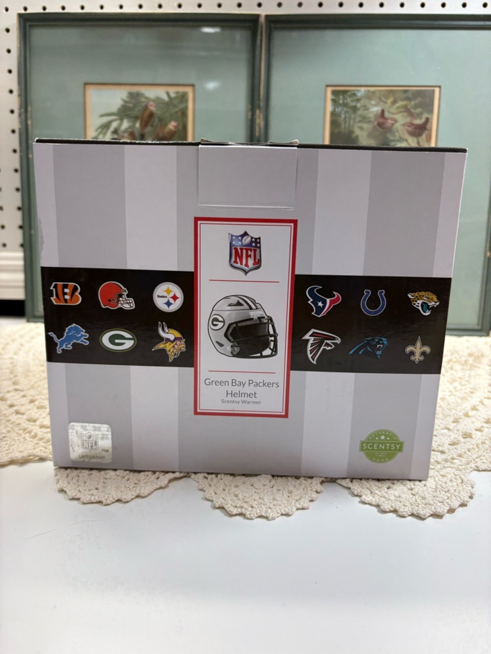 Scentsy Green Bay Packers Helmet Warmer